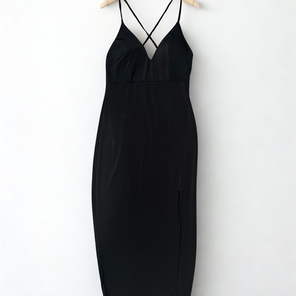 Windsor Black Midi Dress Little Black Dress - Picture 2 of 6